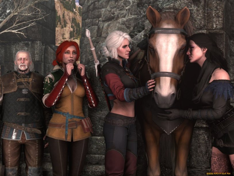 Witcher 3 Scene with Jennifer