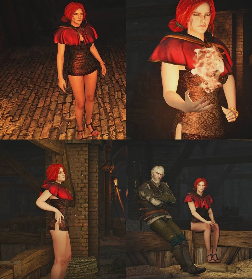 Naked witcher and his pussy