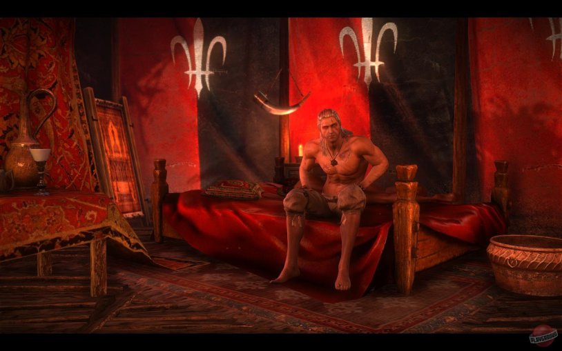 Witcher Triss bed stage