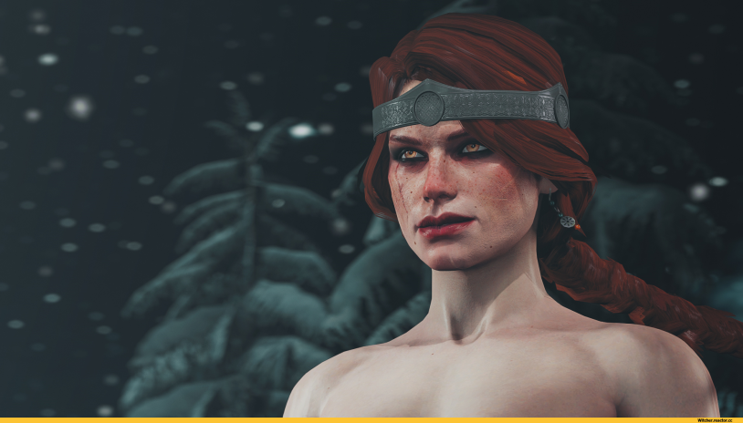 Witcher 2 Triss bed scene