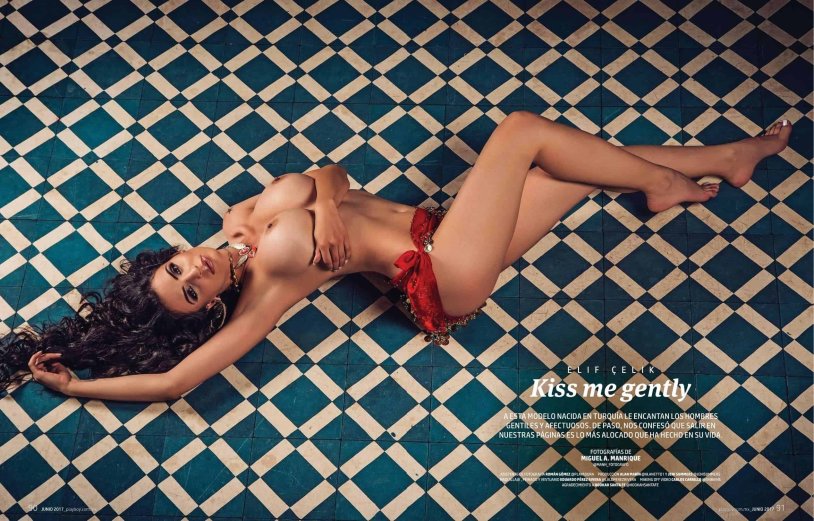 Elif Selik Playboy Naked