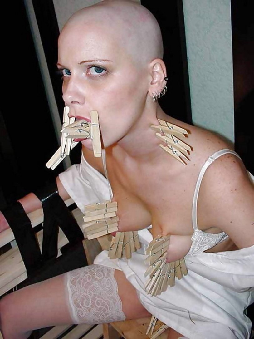 Naked bald women full women