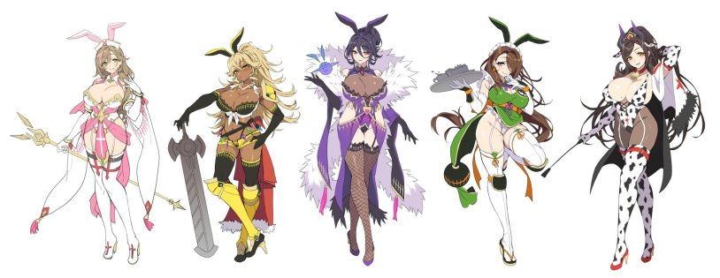 Anime Heroes of six -color