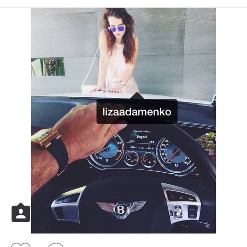 Lisa Adamenko makes a blowjob