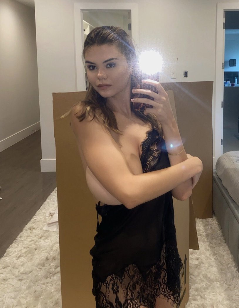 Valentina Grishko in underwear