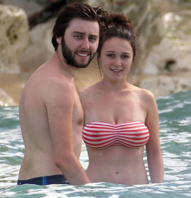 Jesse Buckley in a swimsuit