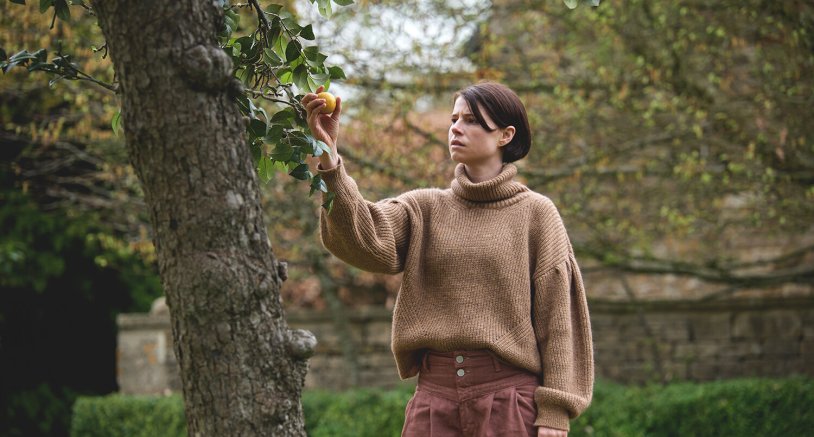 Topless on the contrary, a selfie