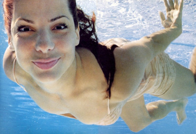Underwater Sandra Bullock