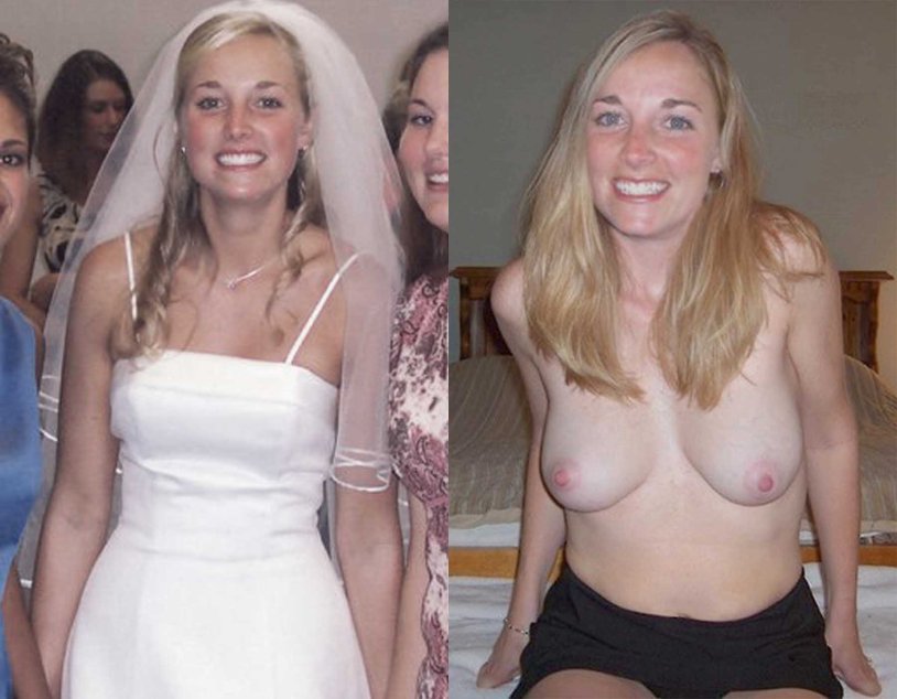 Photo Dress and Undress Bride Cum Face