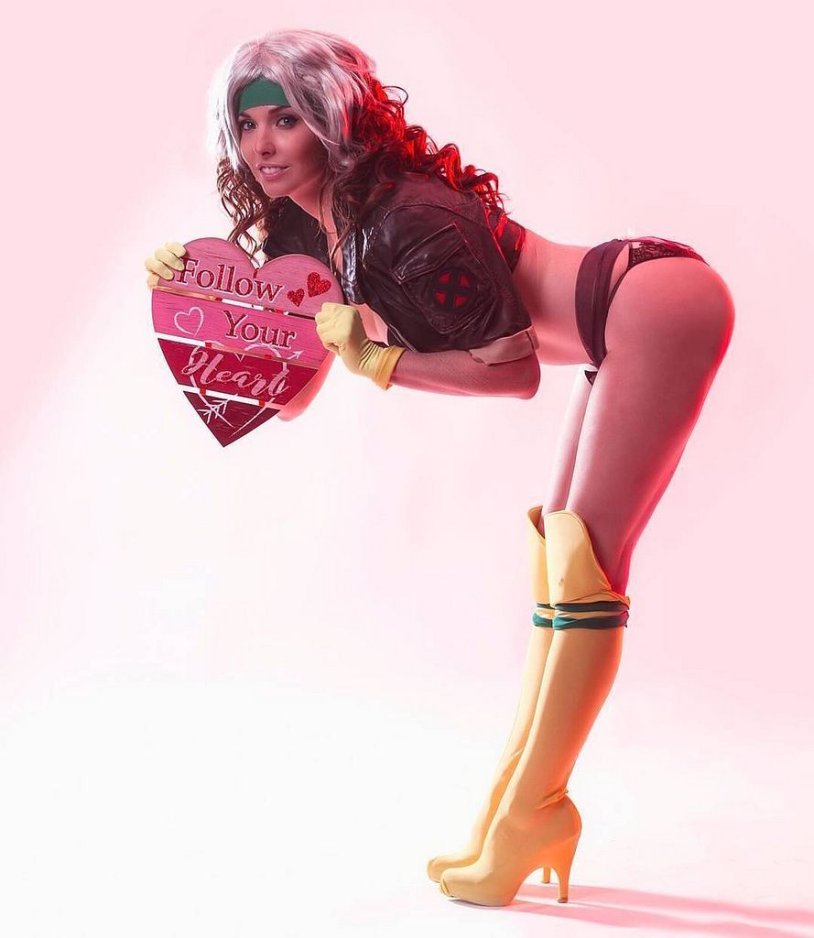 Sexy cosplay man spider