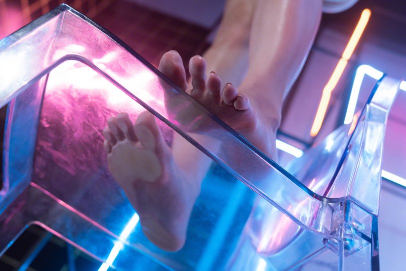 Ptrtograblograd for determining flat feet