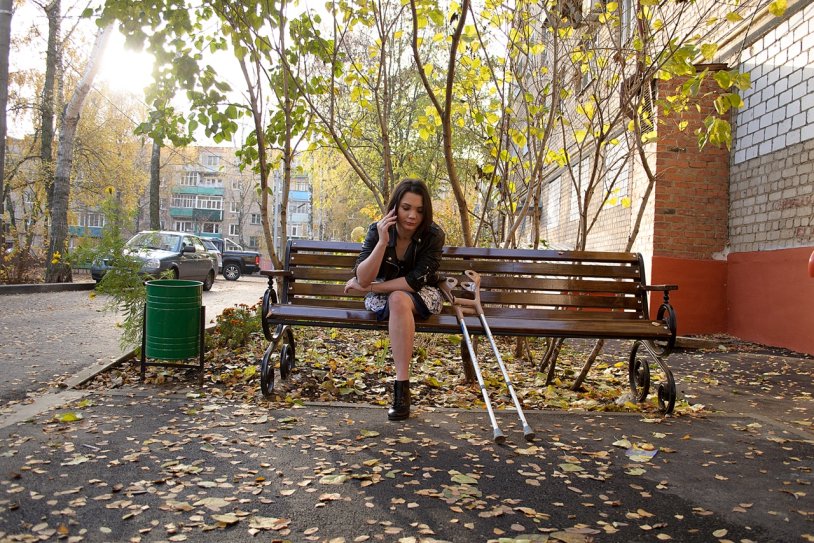 Julia Krylova amputi Moscow