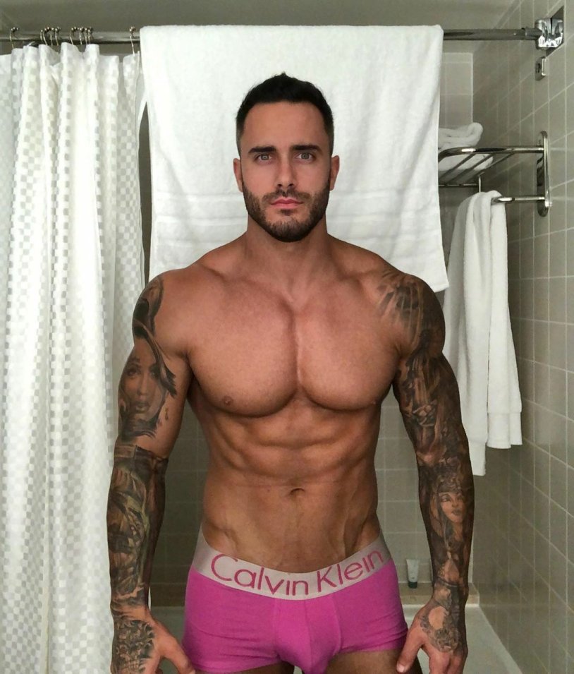 Beautiful naked brutal guys