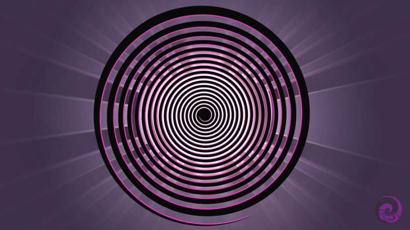 Girls with hypnotic eyes