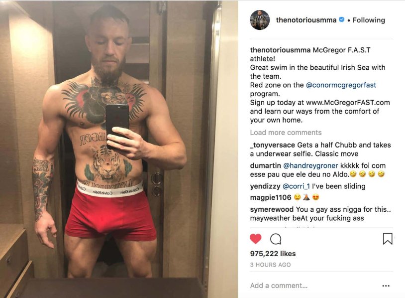 The tiger of Conor McGregor
