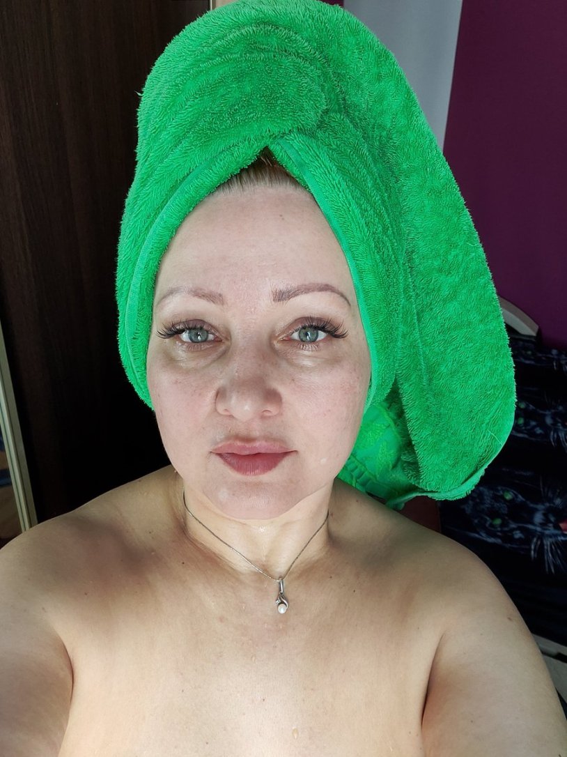 Ladies in swimwear in nature