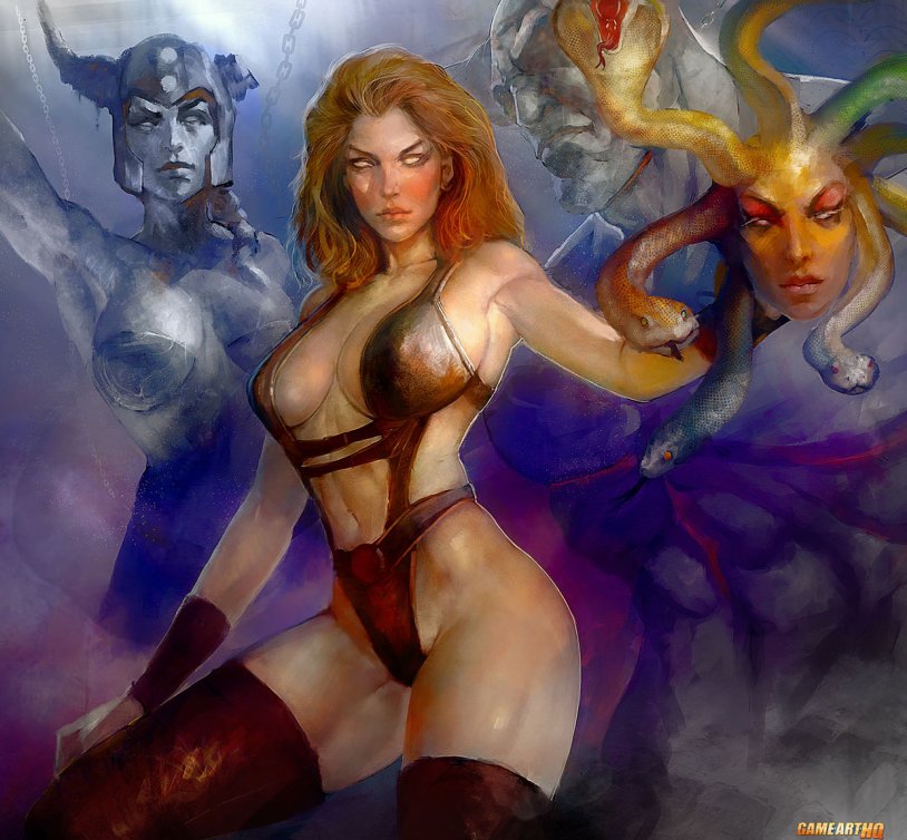 Kratos and Aphrodite