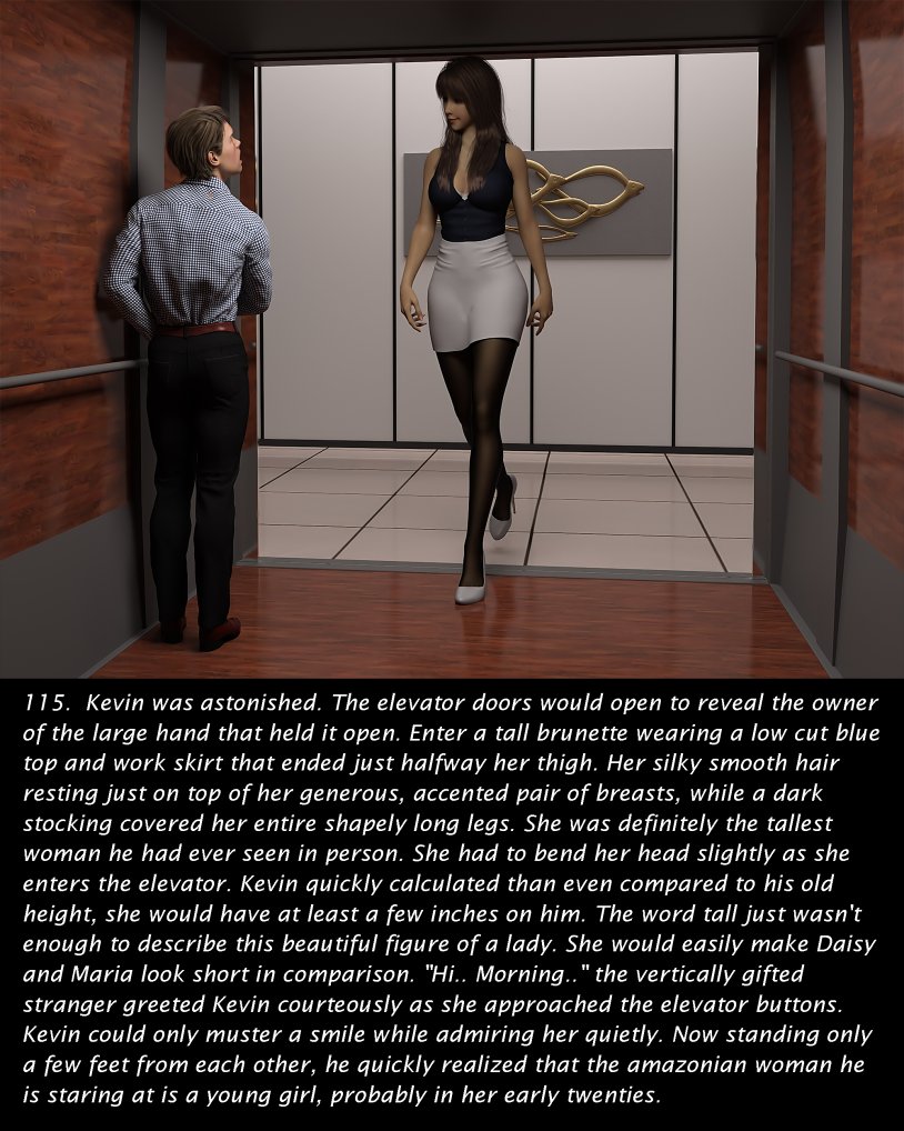 Giantess with big breasts