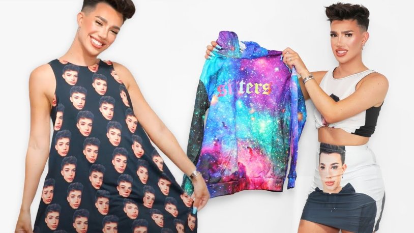 James Charles clothing