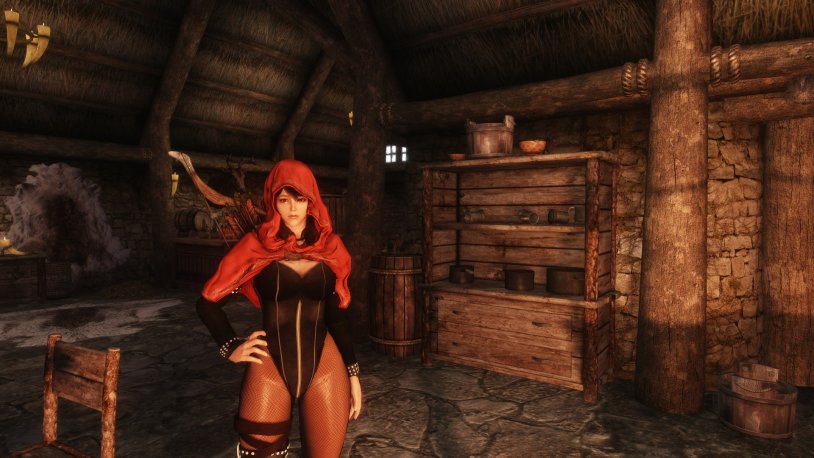 Skyrim mod on Freya