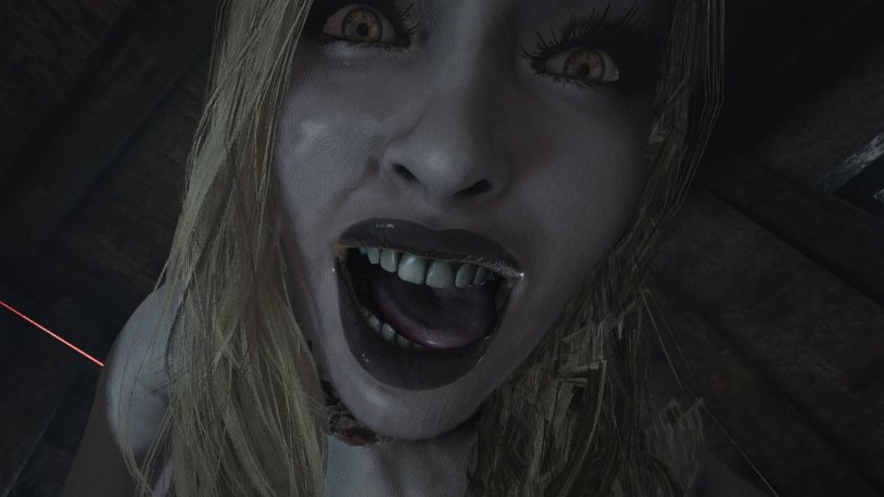 Dimitrescu in the linen Resident Evil