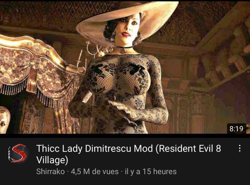 Resident Evil 8 Village Lady Dimitrescu
