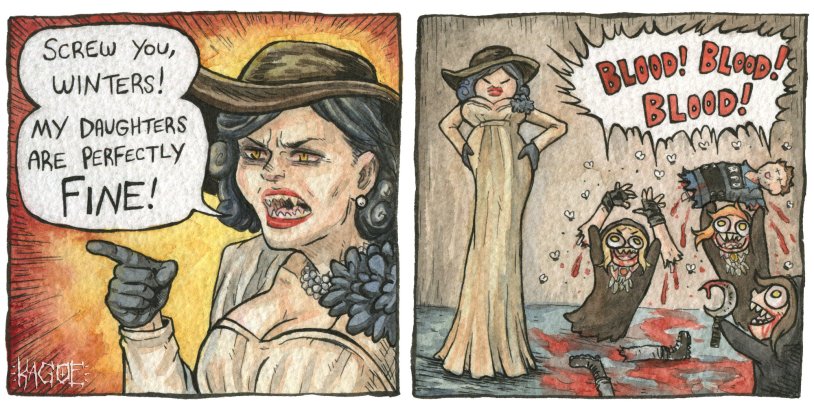 Lady Demetrescu Resident Evil Village