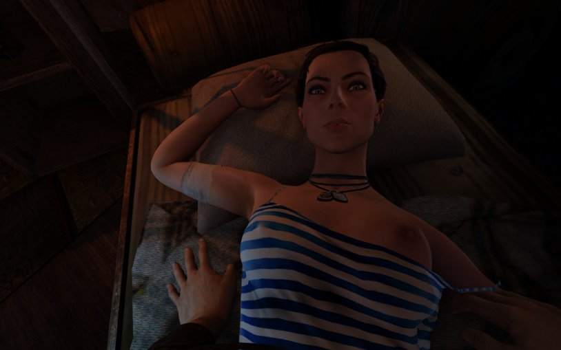 Metro 2033 Exodus naked Anna