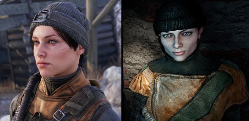 Metro Last Light Scene with Anna