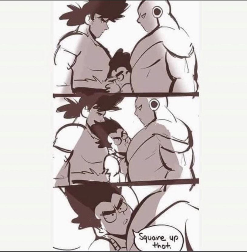 Sleep Gohan and Piccolo