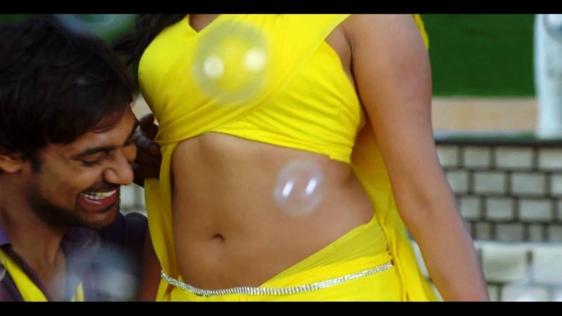 Indian woman is sleeping