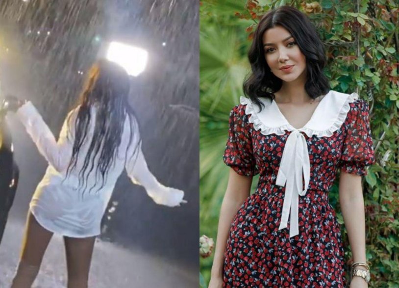 Ekaterina Strizhenova in a swimsuit