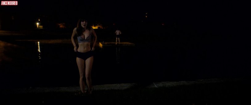 Tamla Kari in a swimsuit