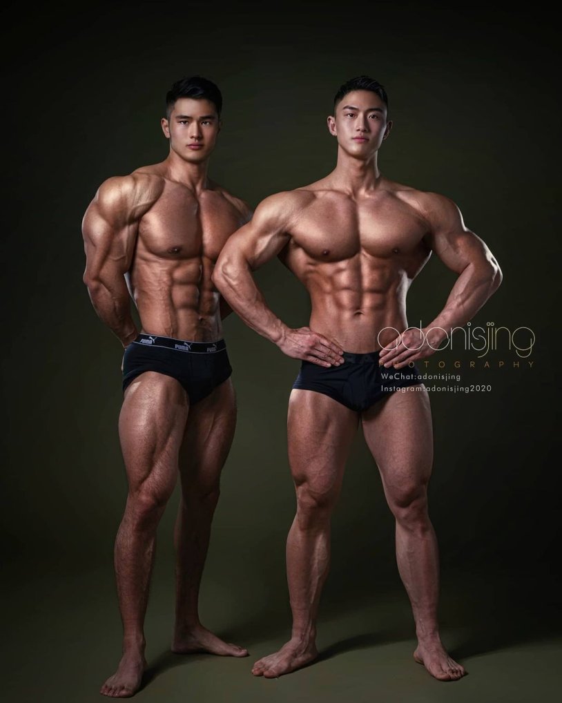 Korean bodybuilders