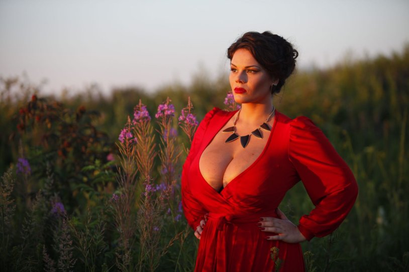 MIA Sand in a swimsuit