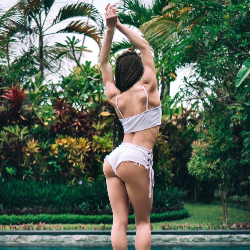 Fitness model of Mia Sand