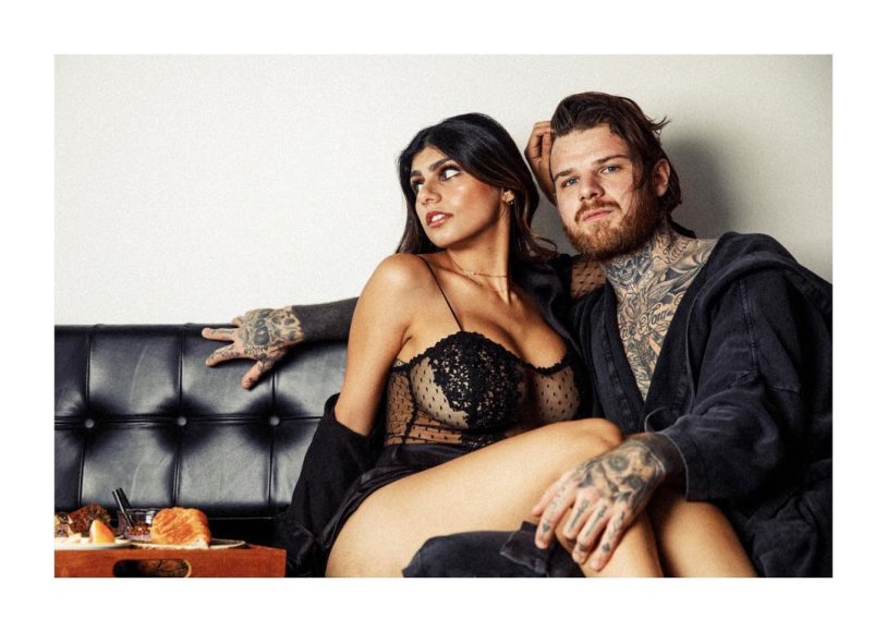 Mia Sand in a swimsuit