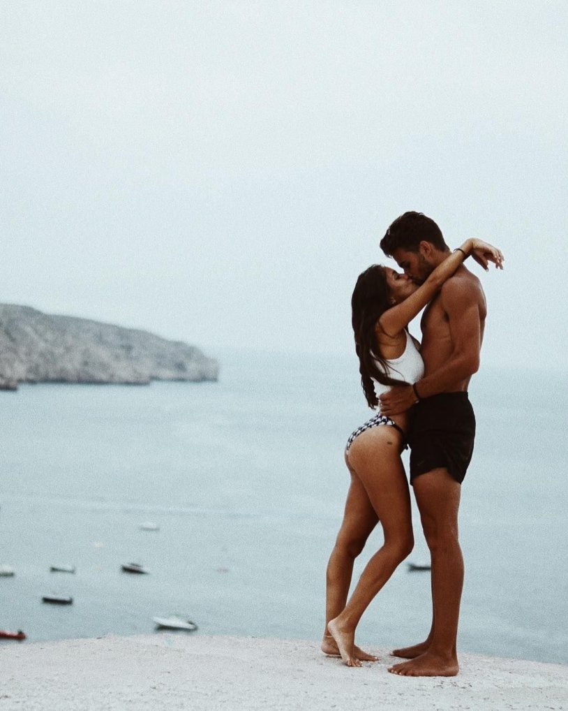 A couple on the beach