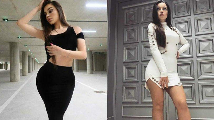 Rachelle Kolaneci in a swimsuit