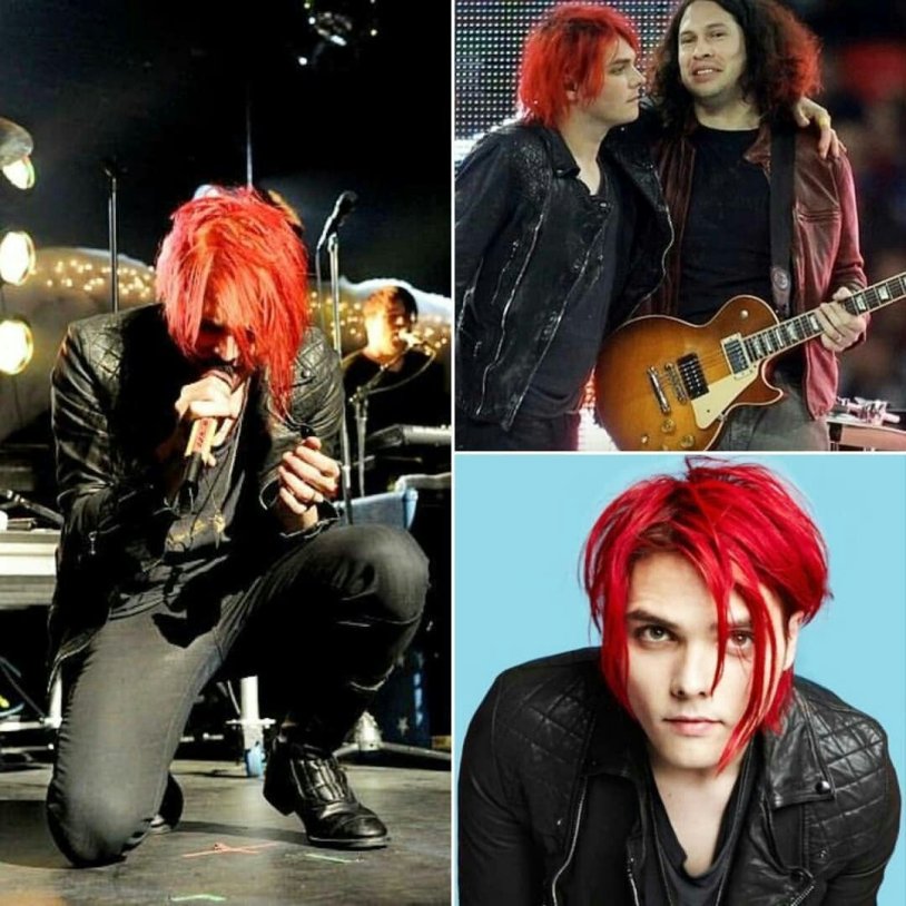 Gerard Way without T -shirt