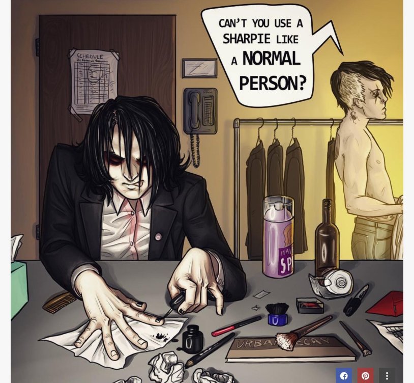 Frank Iero Funny Face