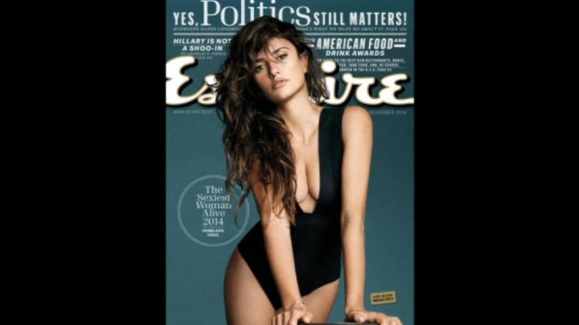 Penelope Cruz in his youth