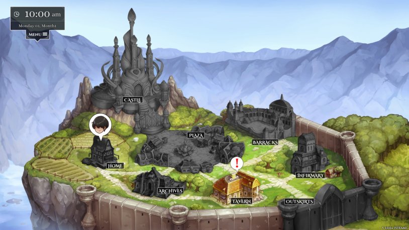 Couple on the bed Erotic scene