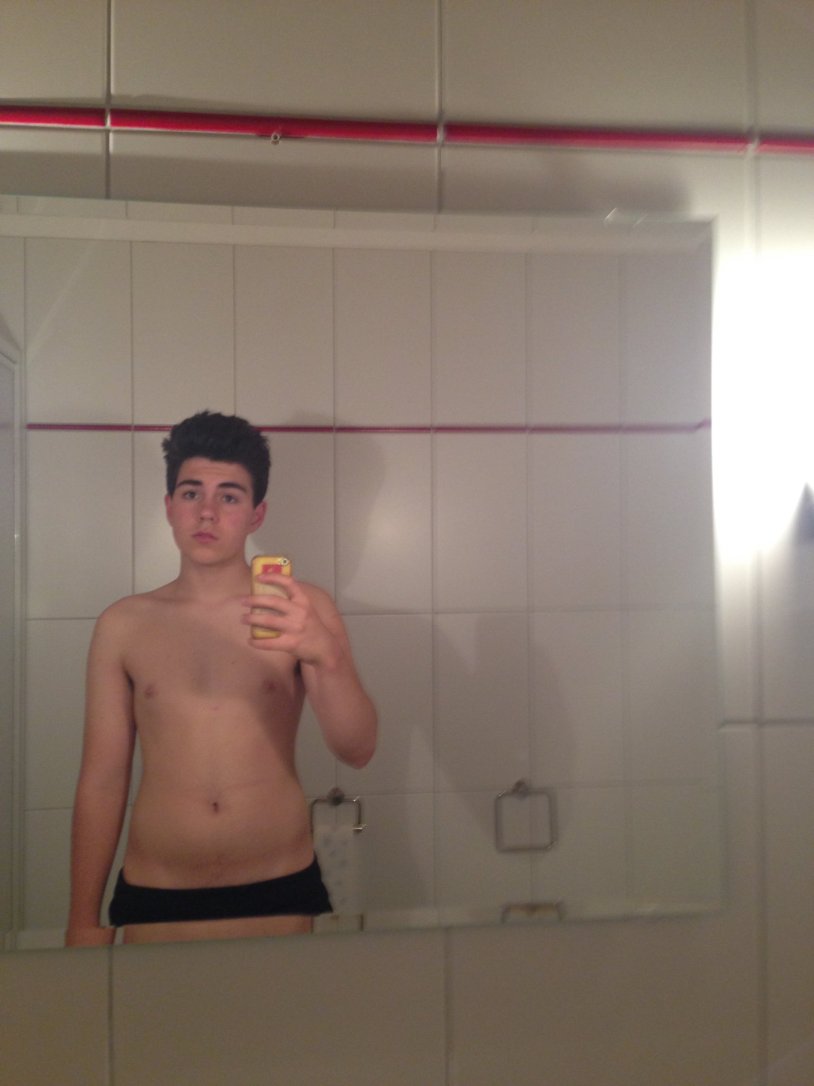 Manu Rios with brother