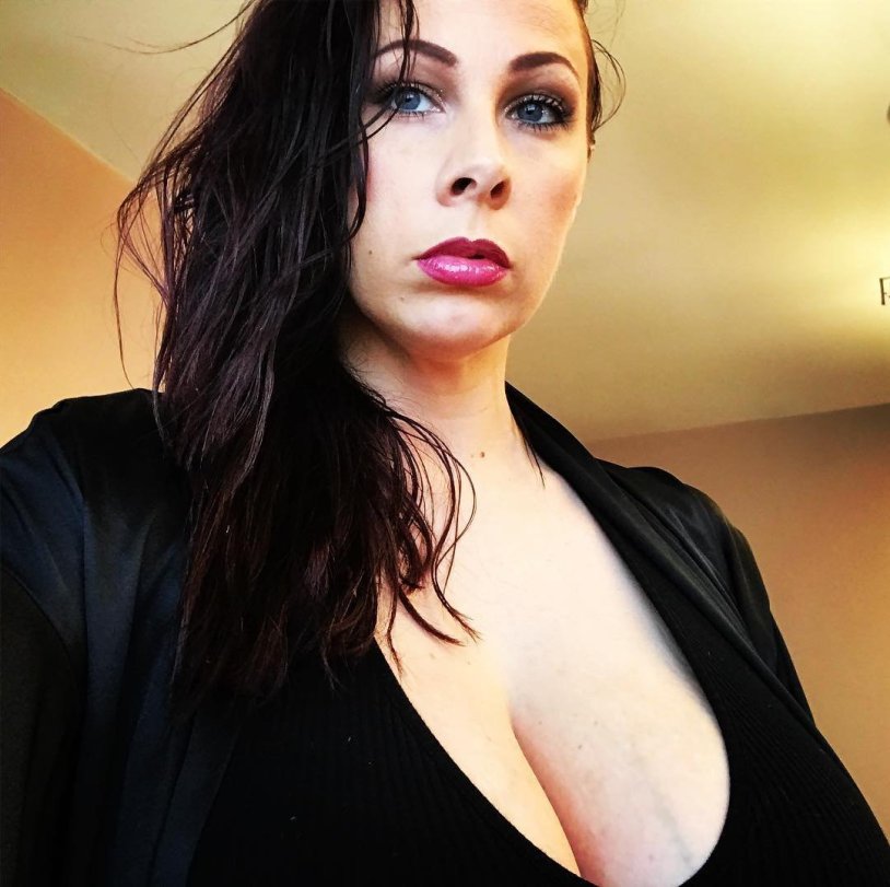 A sweet girl undresses