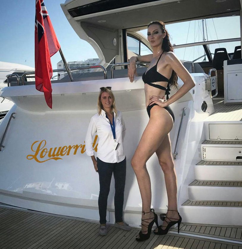 Ekaterina Lisina The longest legs in the world