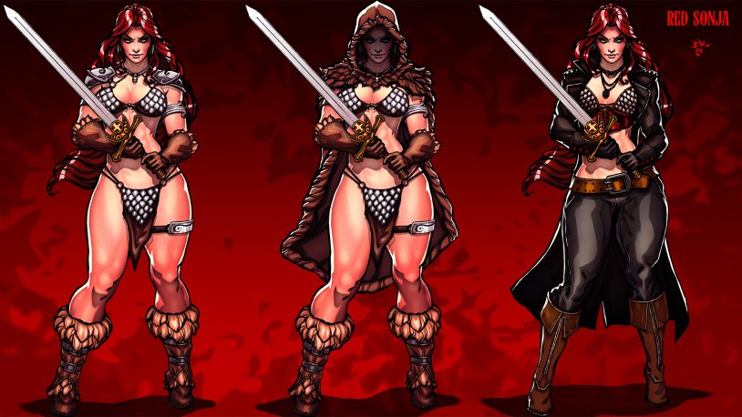 Amazons Arta Red Sonja