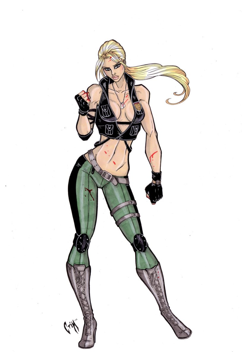 Mortal Combat 11 Cassie Cage