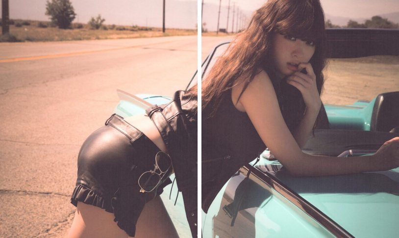 Haruna Kodzima in panties