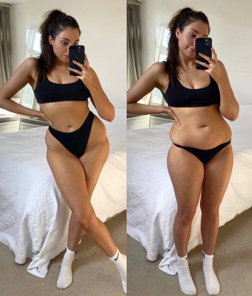 Beautiful women with excess weight